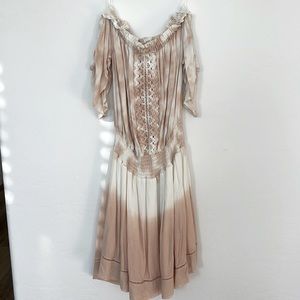 Off the shoulder mini dress